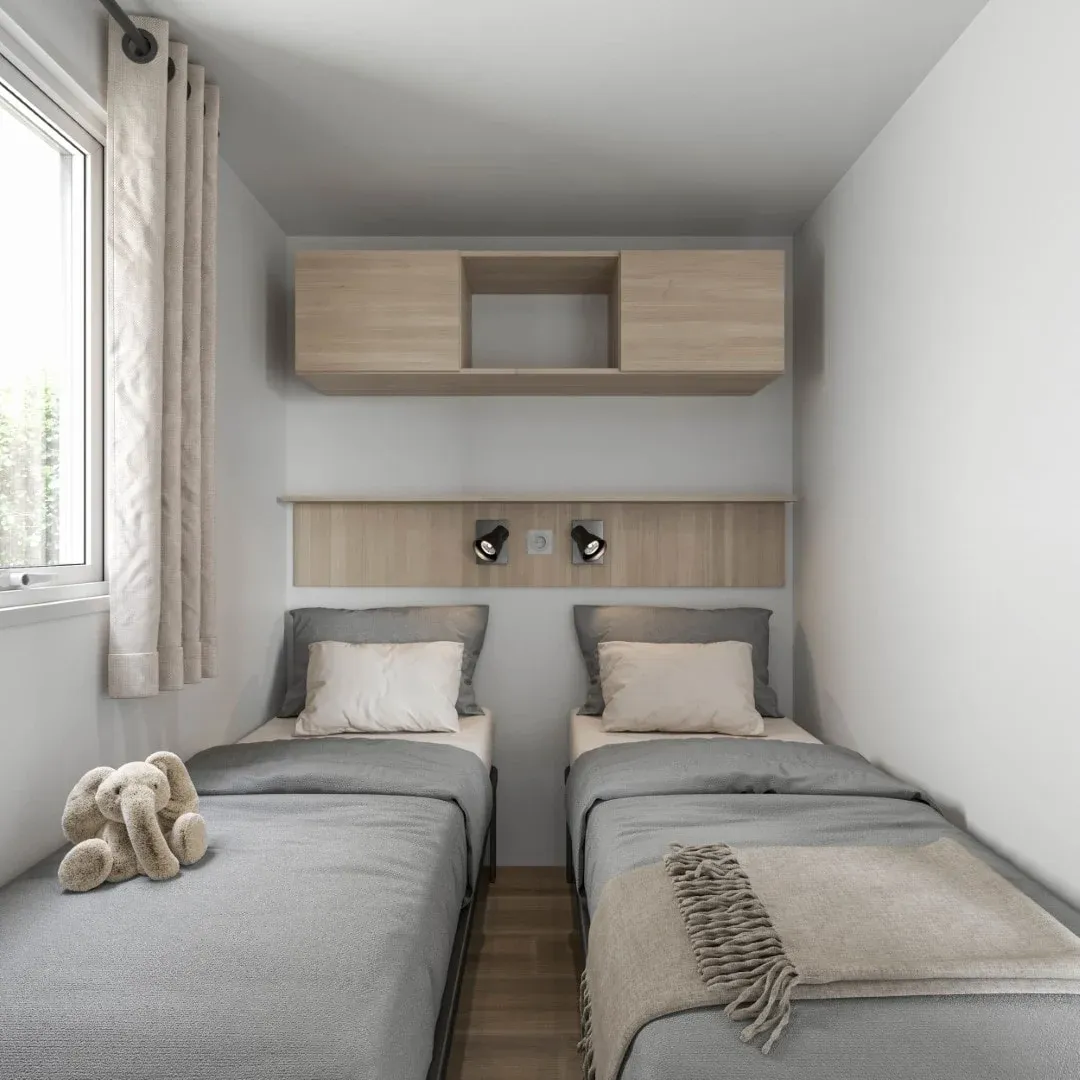 NEST LIFE 35.3 — Une chambre à deux lits simples