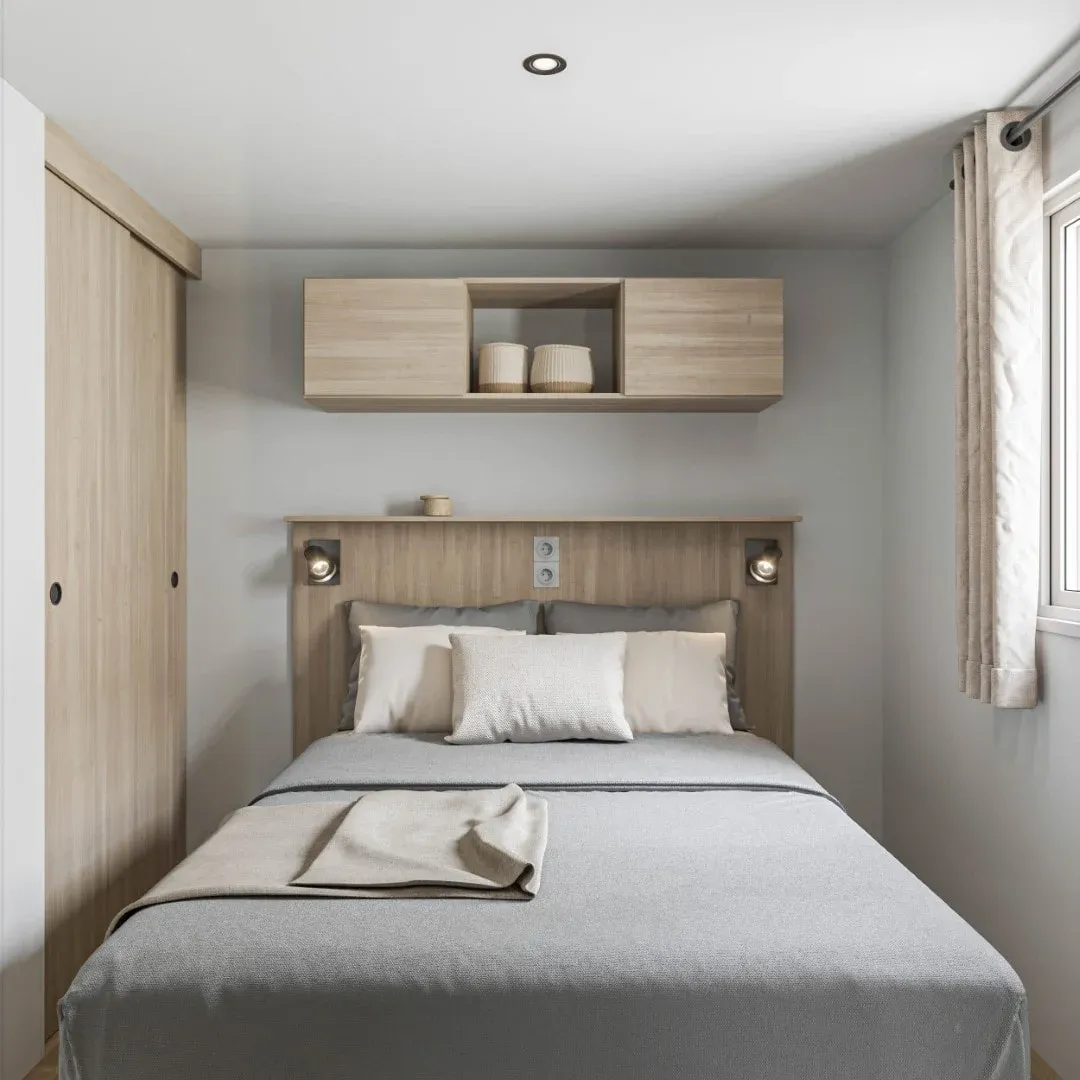 NEST LIFE 35.3 — La chambre parentale, lit double et penderie